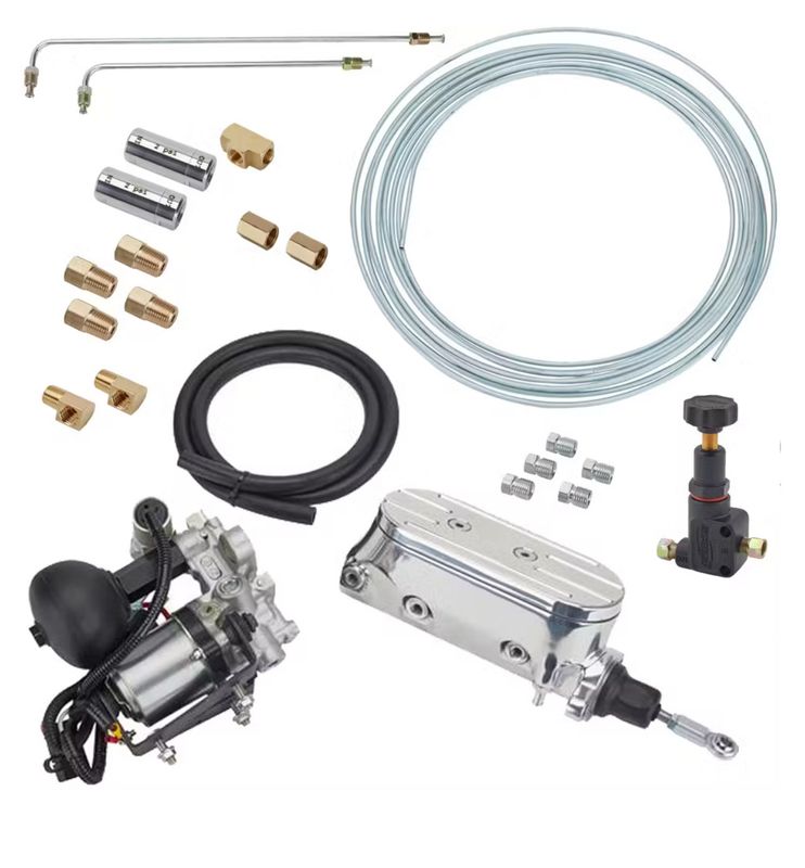 Speedway Electric Brake Booster and Master Cylinder Kit. Disc/Disc