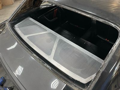 Perforated Package Tray Cover With Overlay