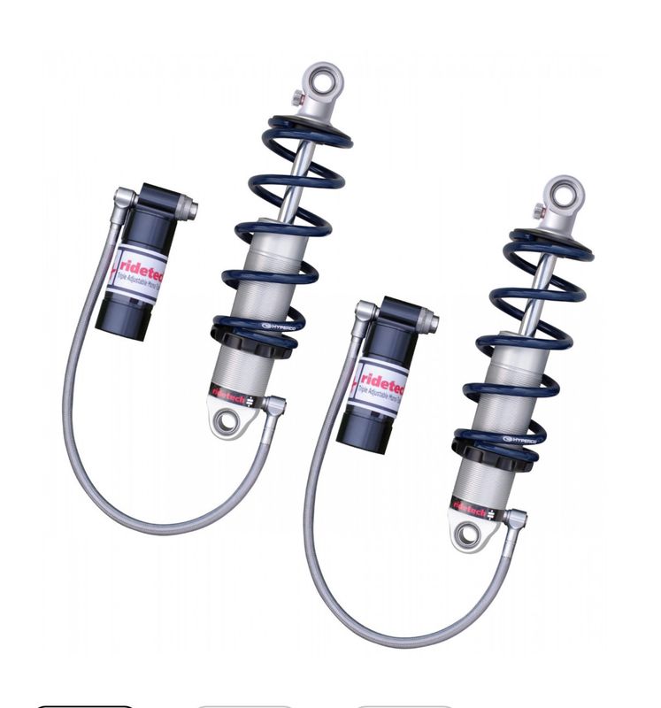 1963-72 C10 Ridetech Front TQ Coil-Overs With Remote Reservoirs for Ridetech Astronauts
