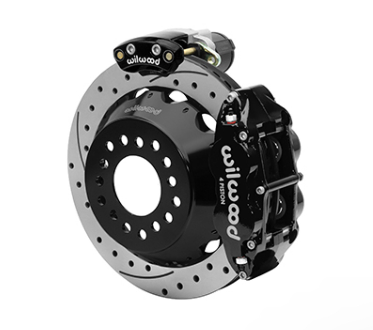 Wilwood Rear Superlite Brakes With Electronic Emergency Brake.