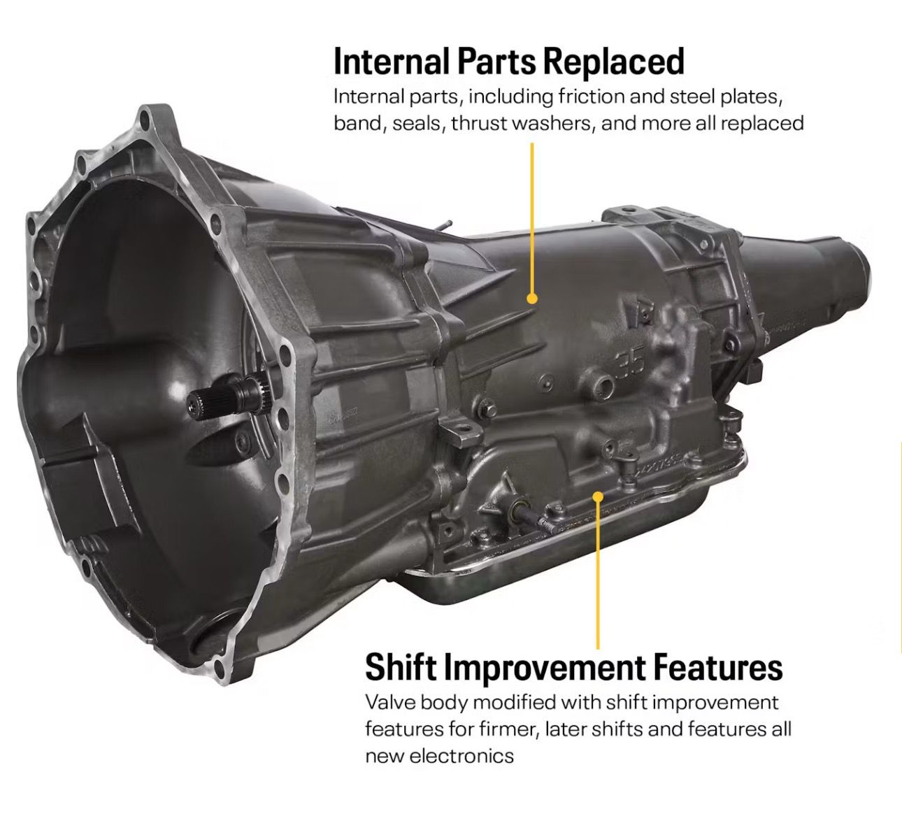 Chevy LS 4L60E Automatic Transmission - Rebuilt to handle 450 Horsepower