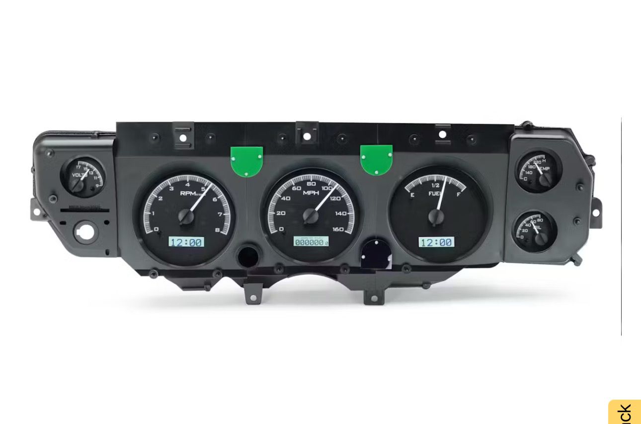 1970-72 Chevelle SS Dakota Digital VHX Gauges