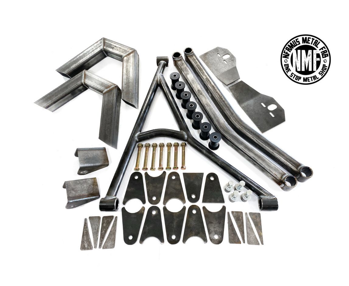 NFAMOUS Metal Fab 88-98 OBS 3 Link Underframe Kit