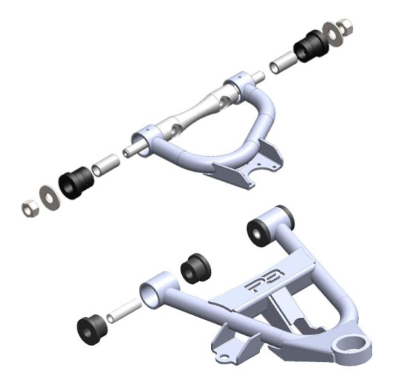 Porterbuilt 1963-87 C10 Front Level 2 Coilover Dropmember