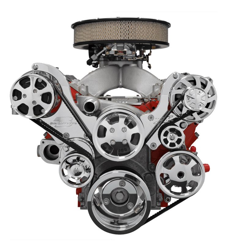 Billet Specialties Tru Trac Serpentine System for LS Motors/Accessory Drive