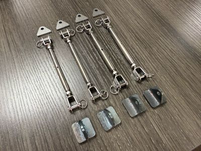Turnbuckles For Rear Wing