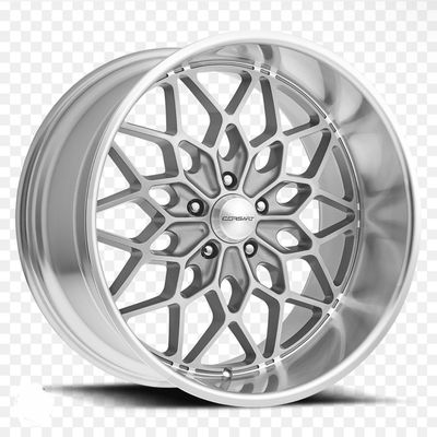 Corsart R513 Gunner Gloss Brushed 20x8.5, 5” Backspacing (One Wheel)