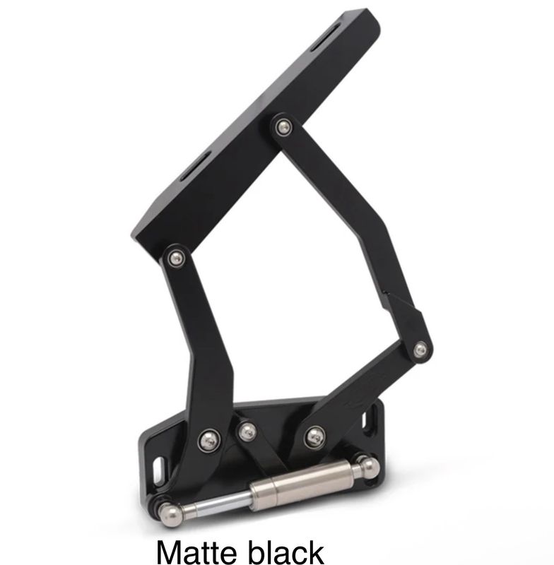 Eddie Motorsports 1967-72 Ford Truck Hood Hinges-Matte Black