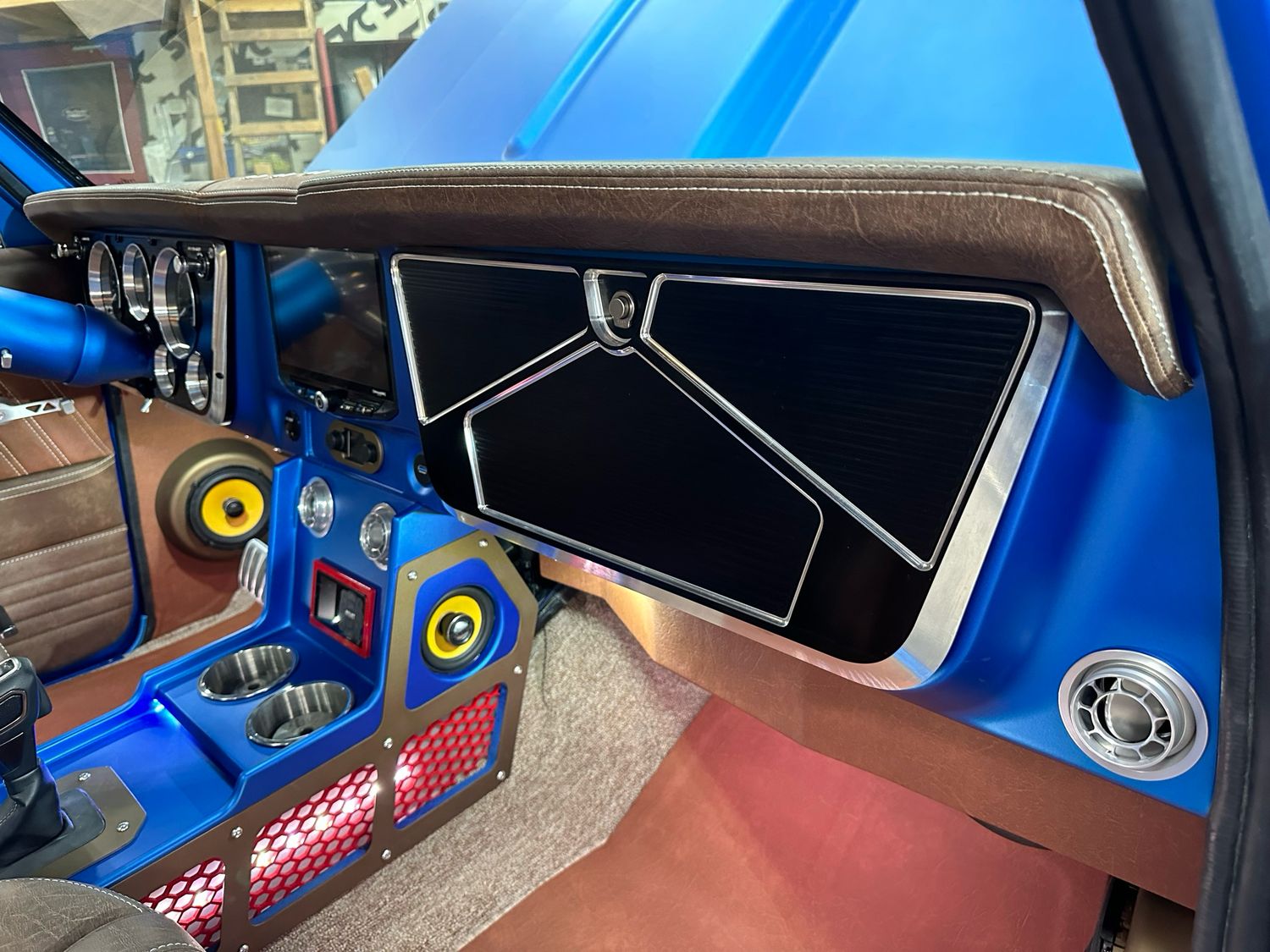 Ringbrothers Billet Aluminum Glove Box Door Ringbrothers Billet Aluminum Glove Box Door