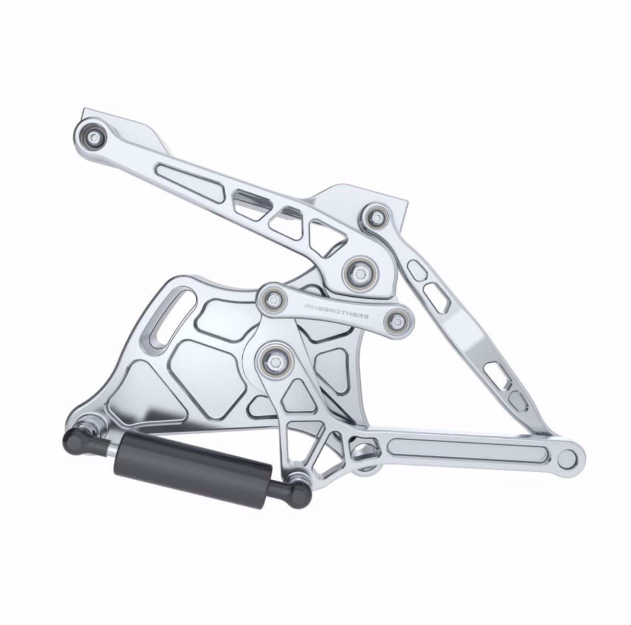 Ringbrothers 1960-66 Hood Hinges-Airframe-Natural Finish