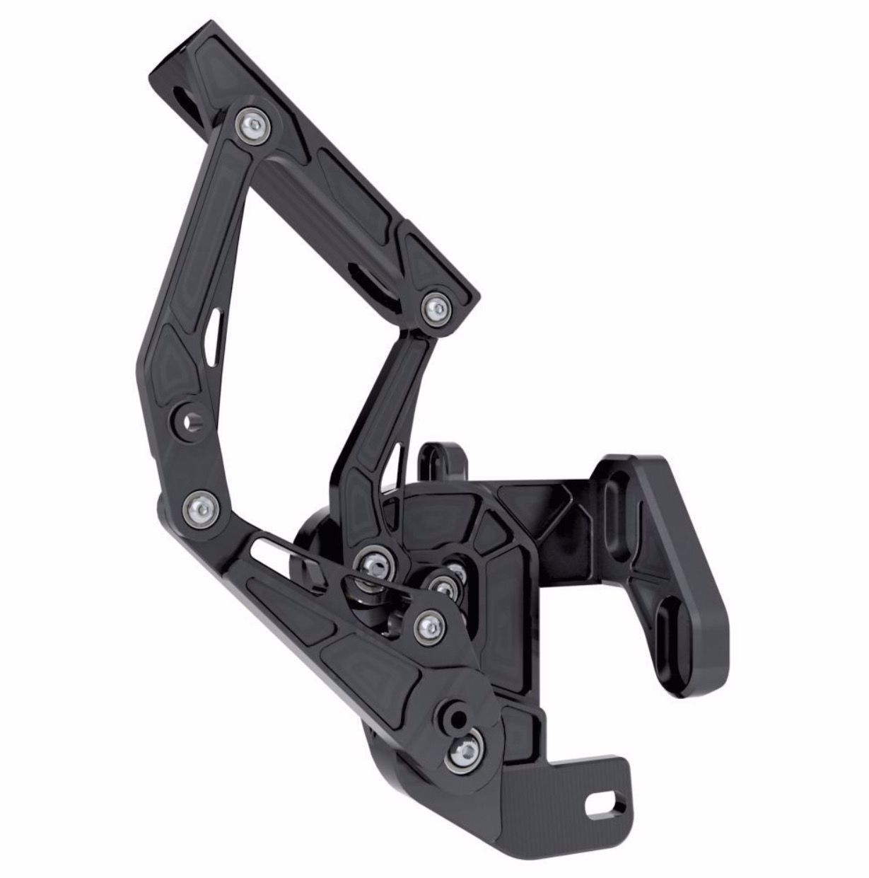 Ringbrothers 1961-66 F100 Hood Hinges-Airframe-Anodized Black