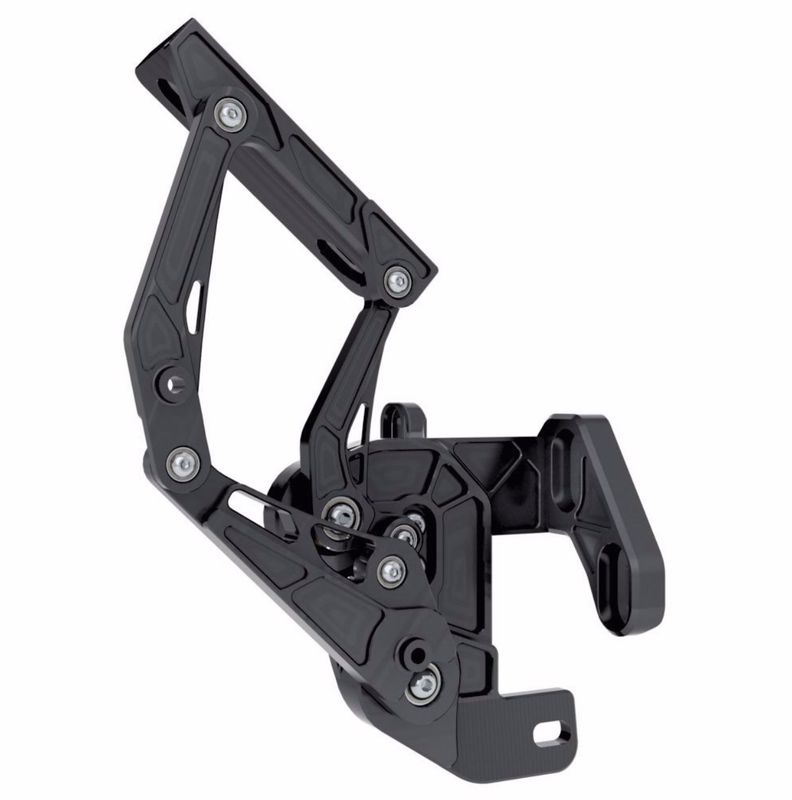 Ringbrothers 1961-66 F100 Hood Hinges-Airframe-Anodized Black