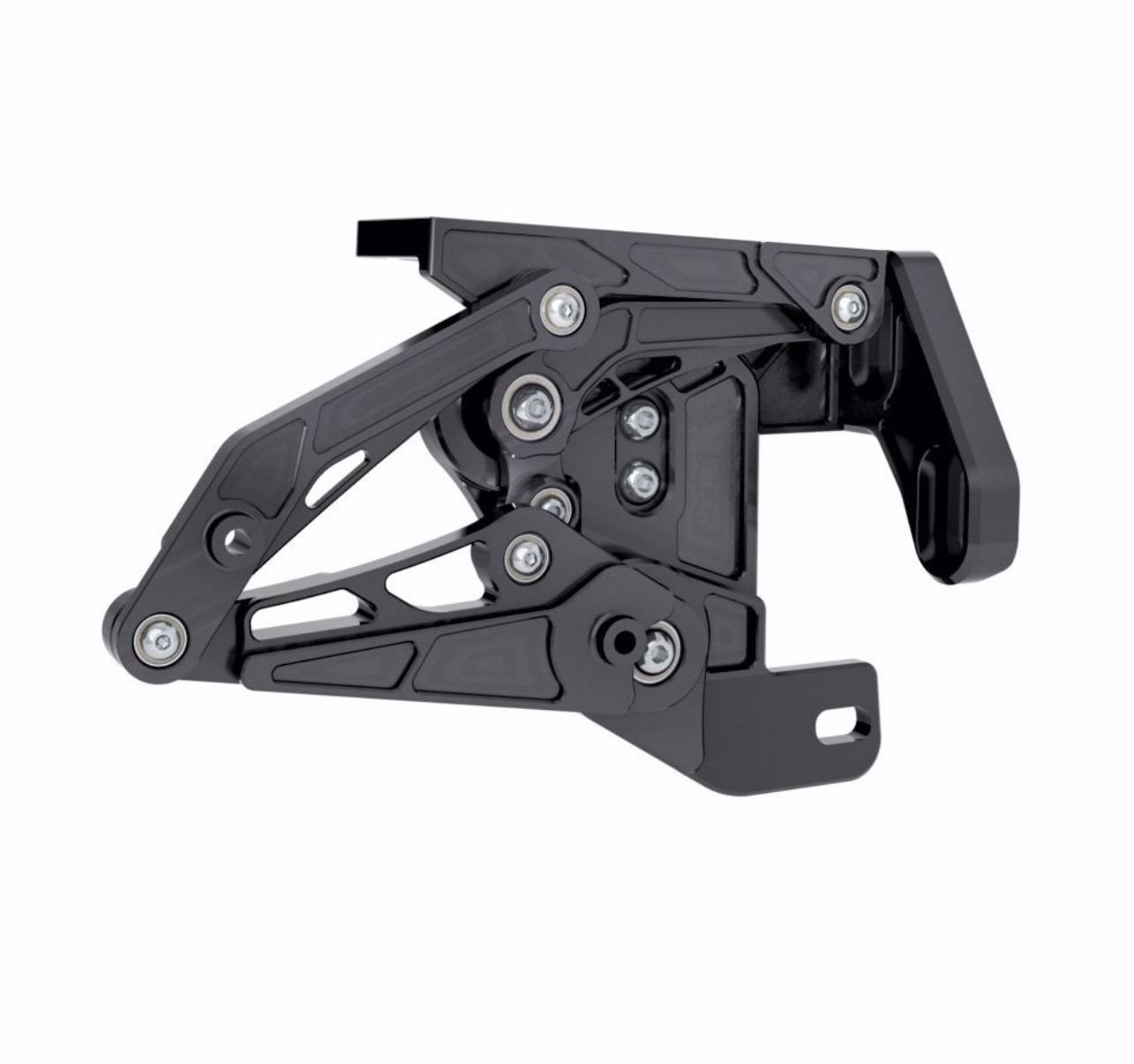 Ringbrothers 1961-66 F100 Hood Hinges-Airframe-Anodized Black