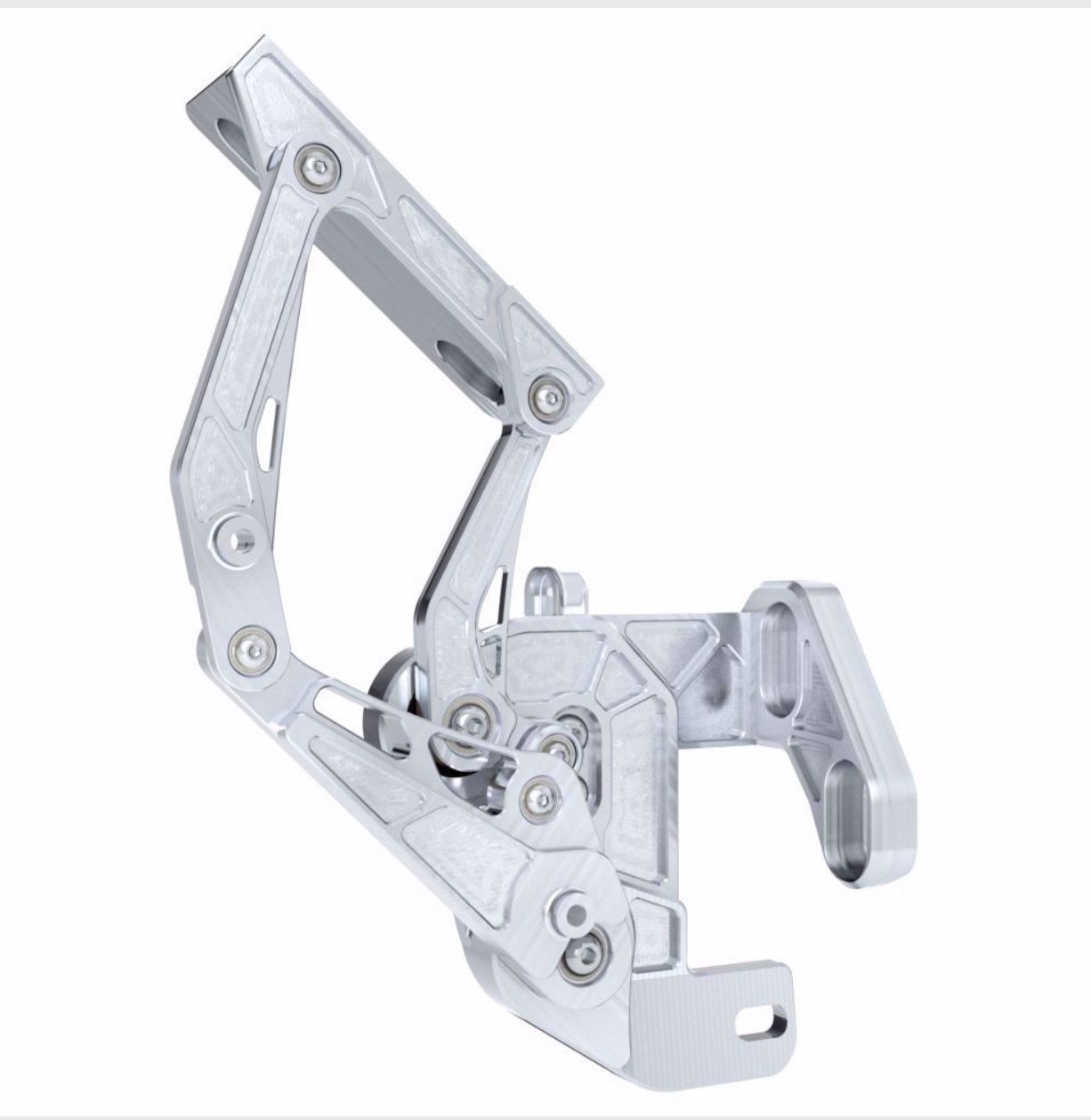 Ringbrothers 1961-66 F100 Hood Hinges-Airframe-Natural Finish