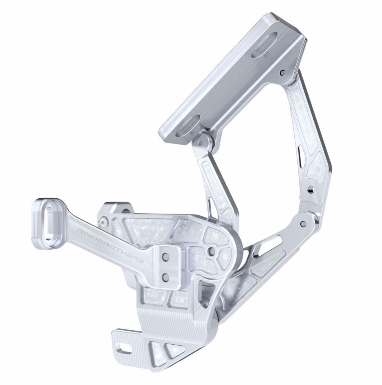 Ringbrothers 1961-66 F100 Hood Hinges-Airframe-Natural Finish