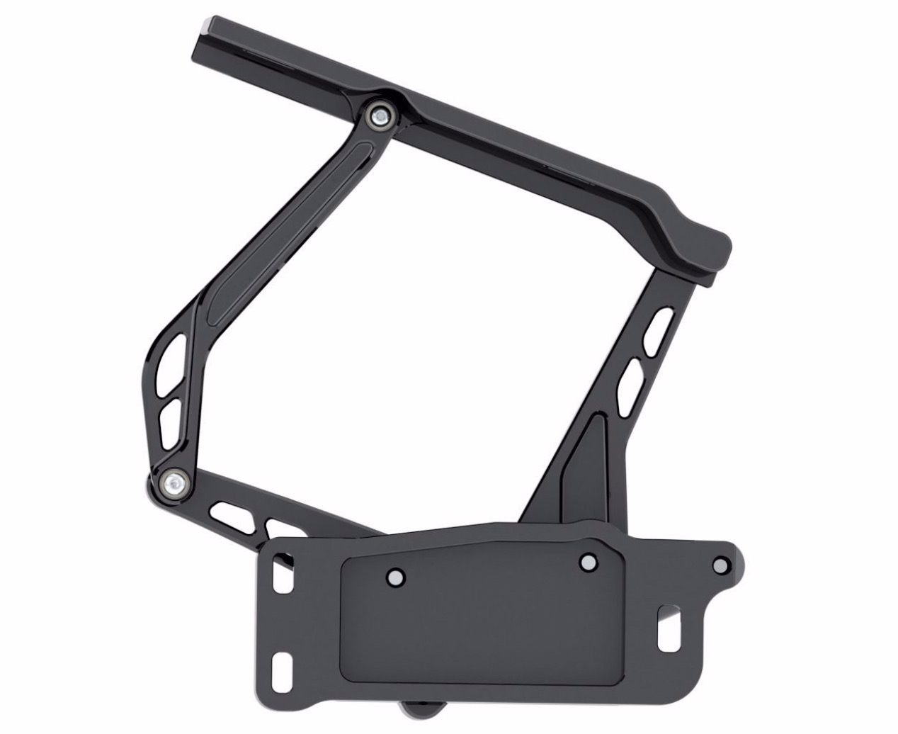 Ringbrothers 1967-72 F100 Hood Hinges-Air Frame-Anodized Black
