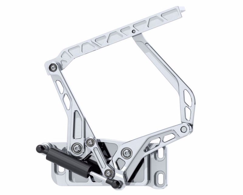 Ringbrothers 1967-72 F100 Hood Hinges Air Frame-Natural Finish