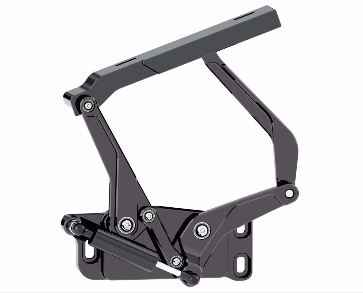 Ringbrothers 1967-72 F100 Hood Hinges-Solid-Anodized Black Ringbrothers 1967-72 F100 Hood Hinges-Solid-Anodized Black