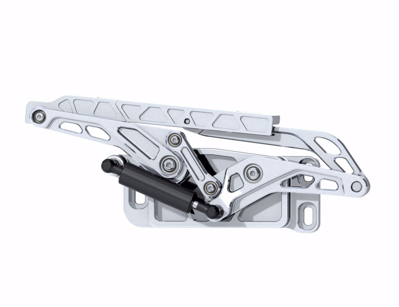 Ringbrothers 1967-72 F100 Hood Hinges Air Frame-Natural Finish