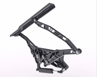 Ringbrothers 1973-80 Chevy Truck Hood Hinges-Air Frame-Anodized Black Ringbrothers 1973-80 Chevy Truck Hood Hinges-Air Frame-Anodized Black