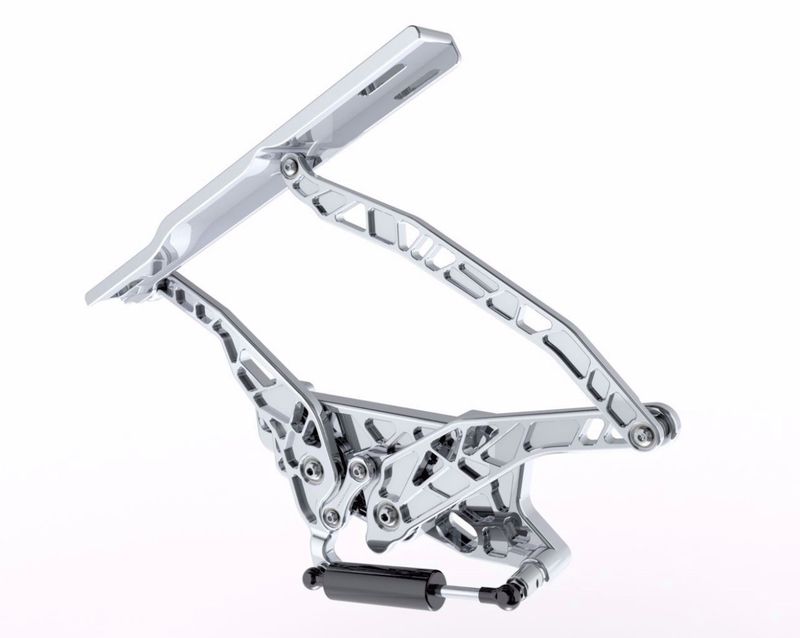 Ringbrothers 1973-80 Chevy Truck Hood Hinges-Air Frame- Natural Finish Ringbrothers 1973-80 Chevy Truck Hood Hinges-Air Frame- Natural Finish