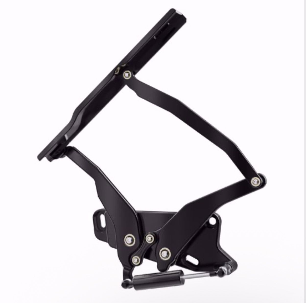 Ringbrothers 1973-80 Chevy Truck Hood Hinges-Solid-Anodized Black