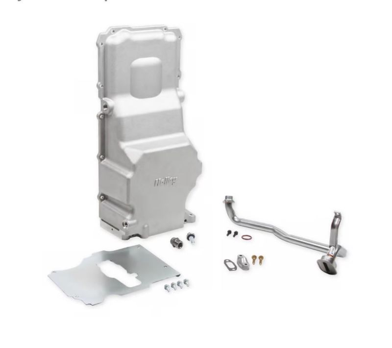 Holley GM LS Swap Oil Pan - for 408 Stroker