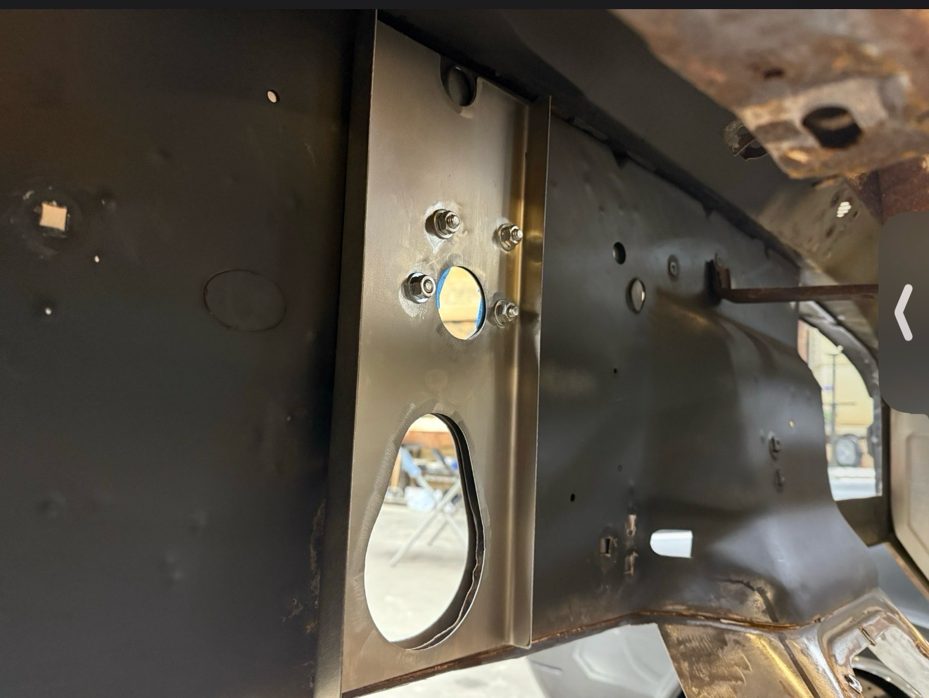 1973-79 F100 Hidden Firewall Stiffener