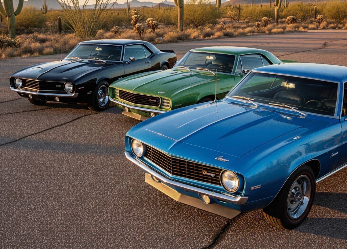 Raingear 1967-69 Camaro/Firebird Hidden Windshield Wiper Motor System