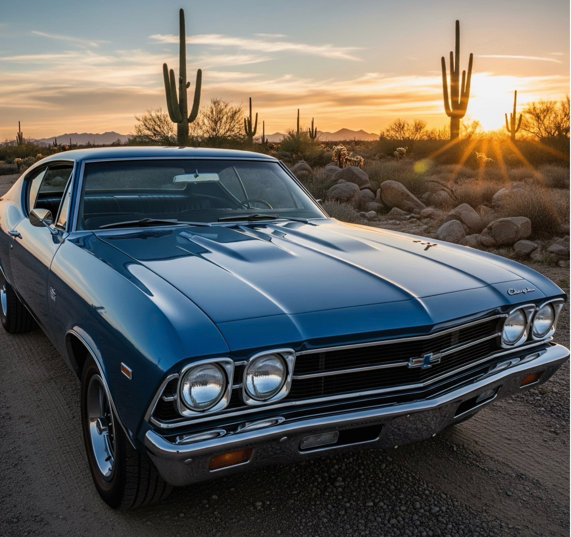 Raingear 1968-69 Chevelle Hidden Windshield Wiper Motor System