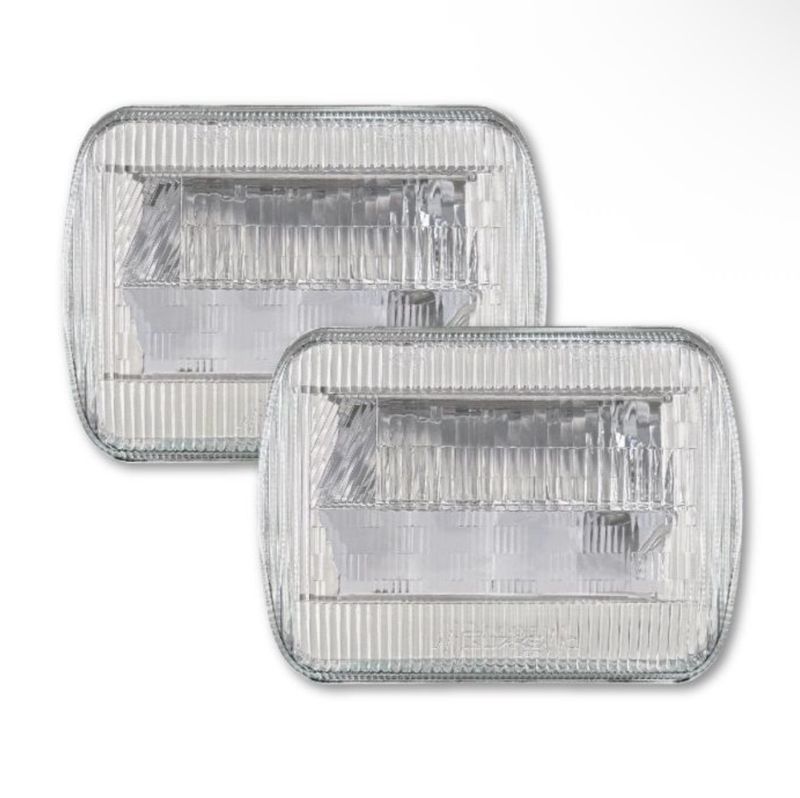 Quake LED Classic Tech Series 5x7 Headlights with RGB accent (pair)