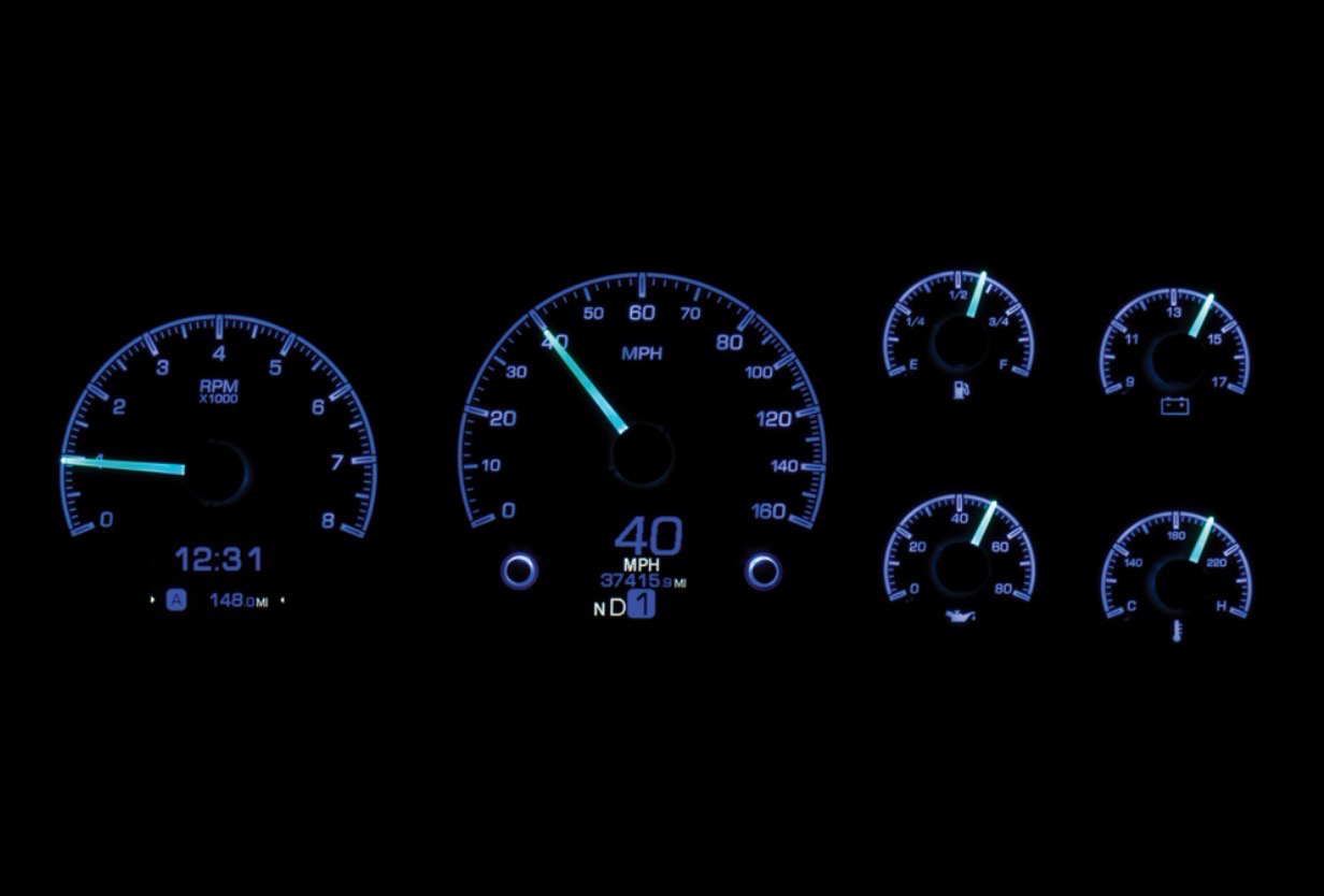 Dakota Digital HDX Gauges for 1995-98 Chevy/GMC Truck