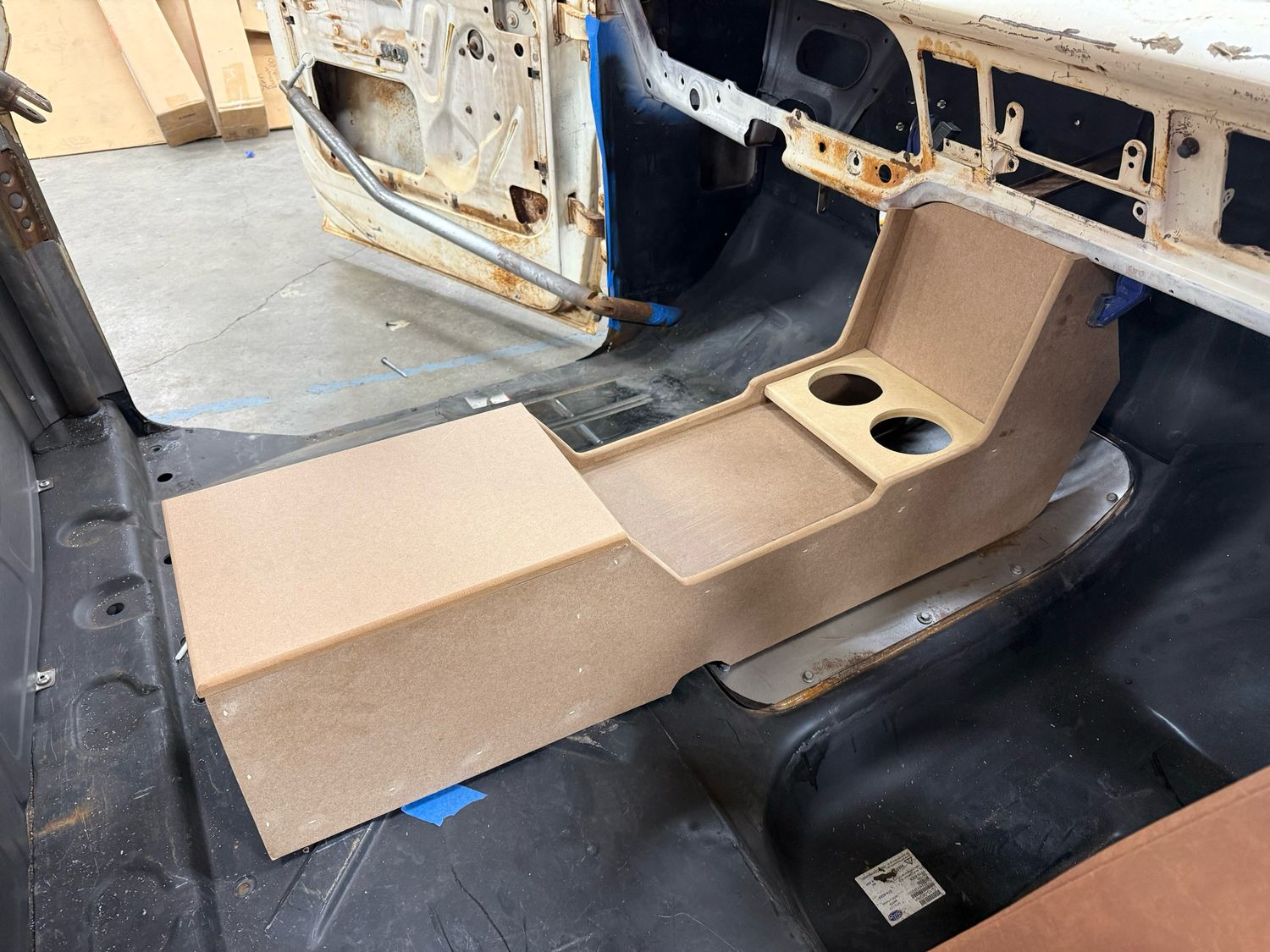 1967-72 F100 Center Console Kit for Bucket Seats 1967-72 F100 Center Console Kit for Bucket Seats