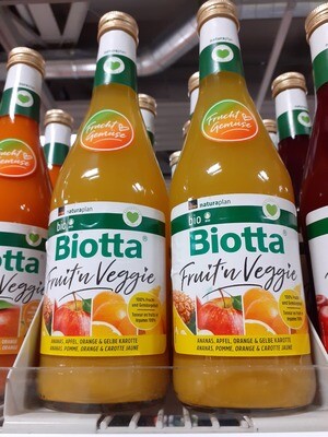Biotta Bio Fruit`n` Veggie Jaune 1x50 cl