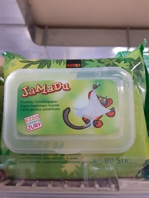 Lignettes humides Refil JAMADU 80pce