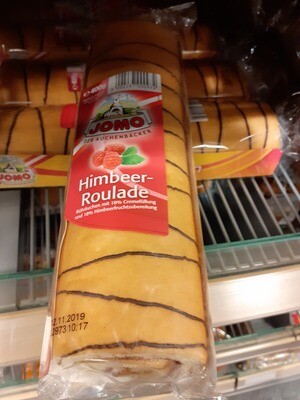 Jomo Biscuit Roulé aux Framboises 1x400g