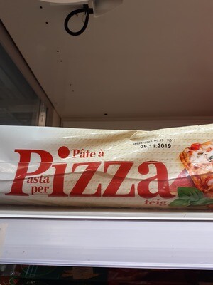 pate Pizza rectang. épautre 550g
