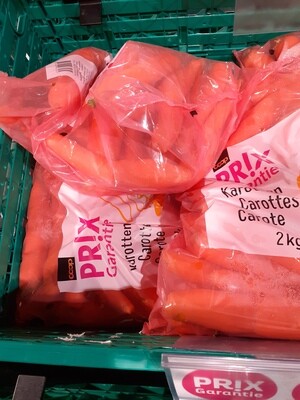 Carottes  1x2kg