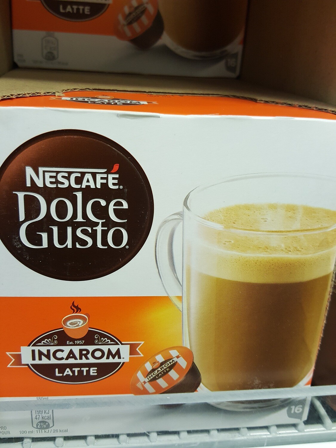 Nescafé Dolce Gusto Incarom Latte 16k.