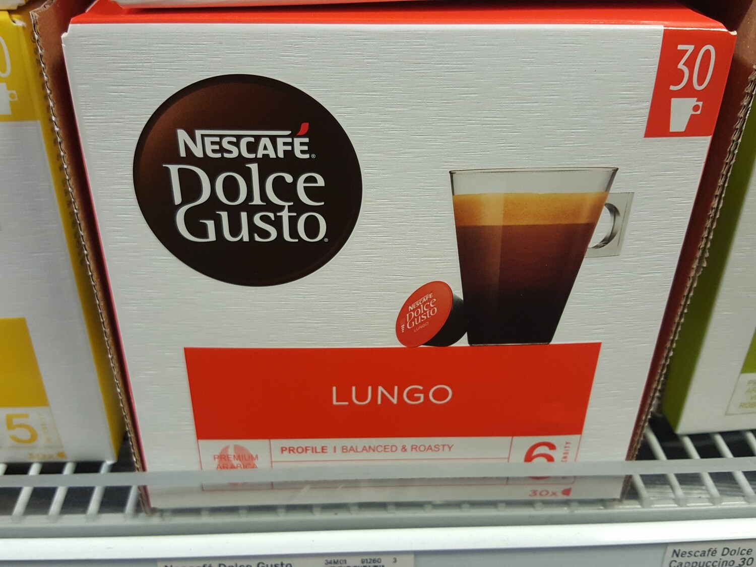 Nescafé Dolce Gusto Caffè Lungo 30C