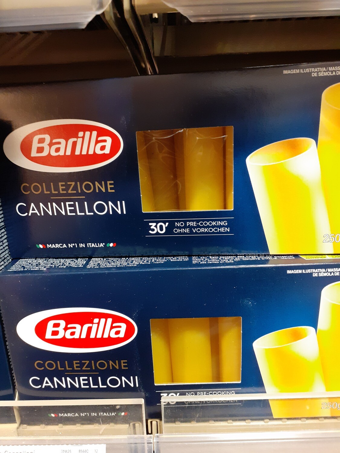BARILLA Cannelloni n88 1x250g