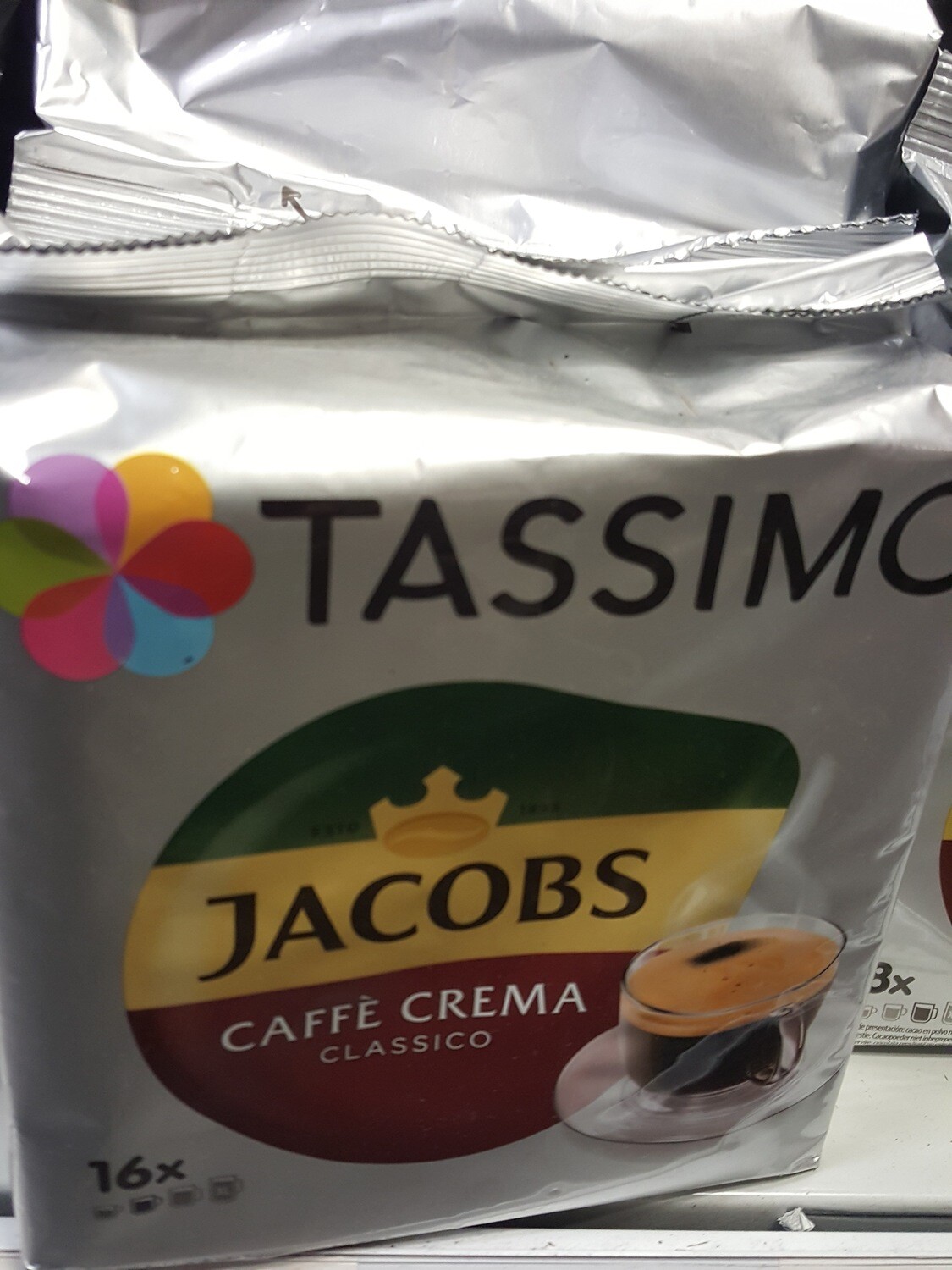 Tassimo Jacobs Crema Classico 16 Caps.