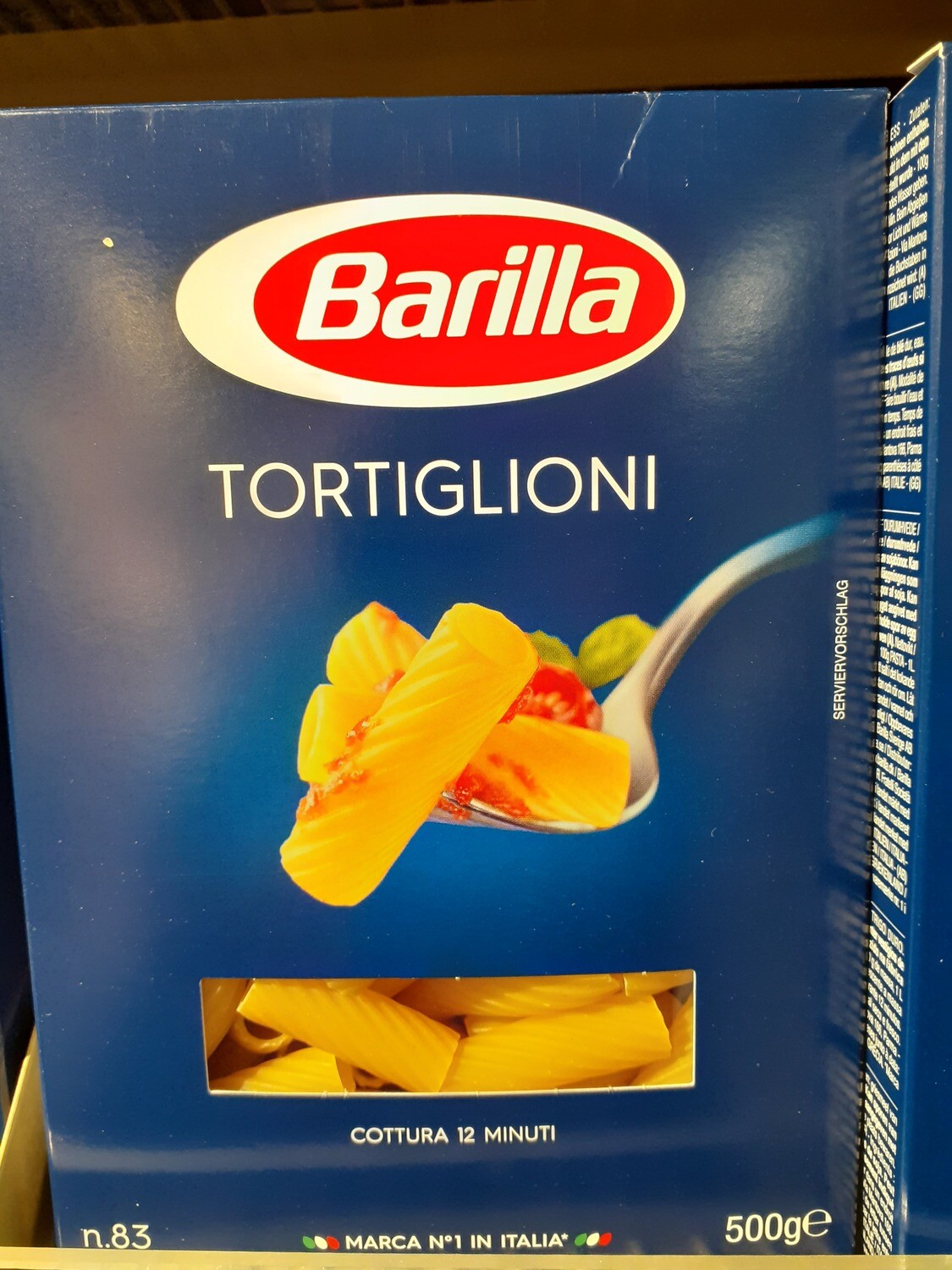 BARILLA Tortiglioni n83 1x500g