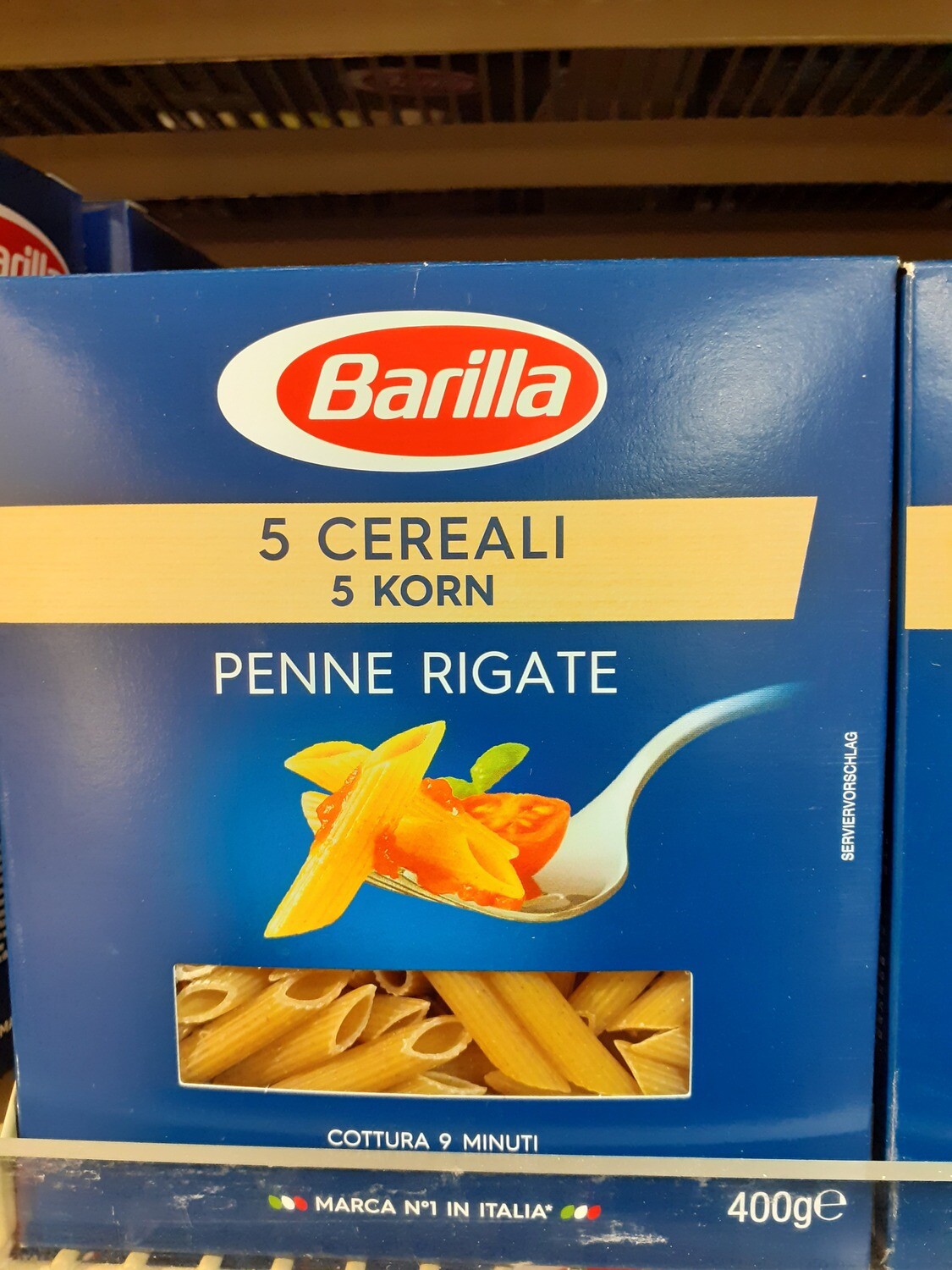 BARILLA Penne 5 Cereali 1x400g