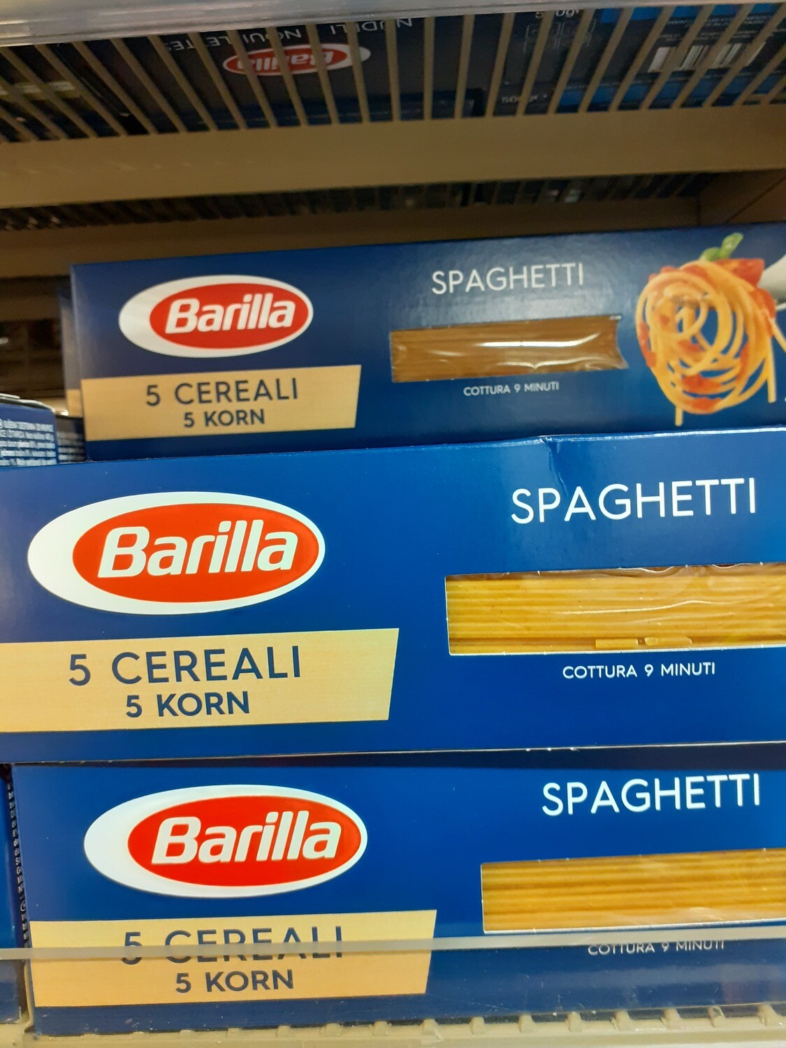 BARILLA Spaghetti 5 Cereali 1x400g