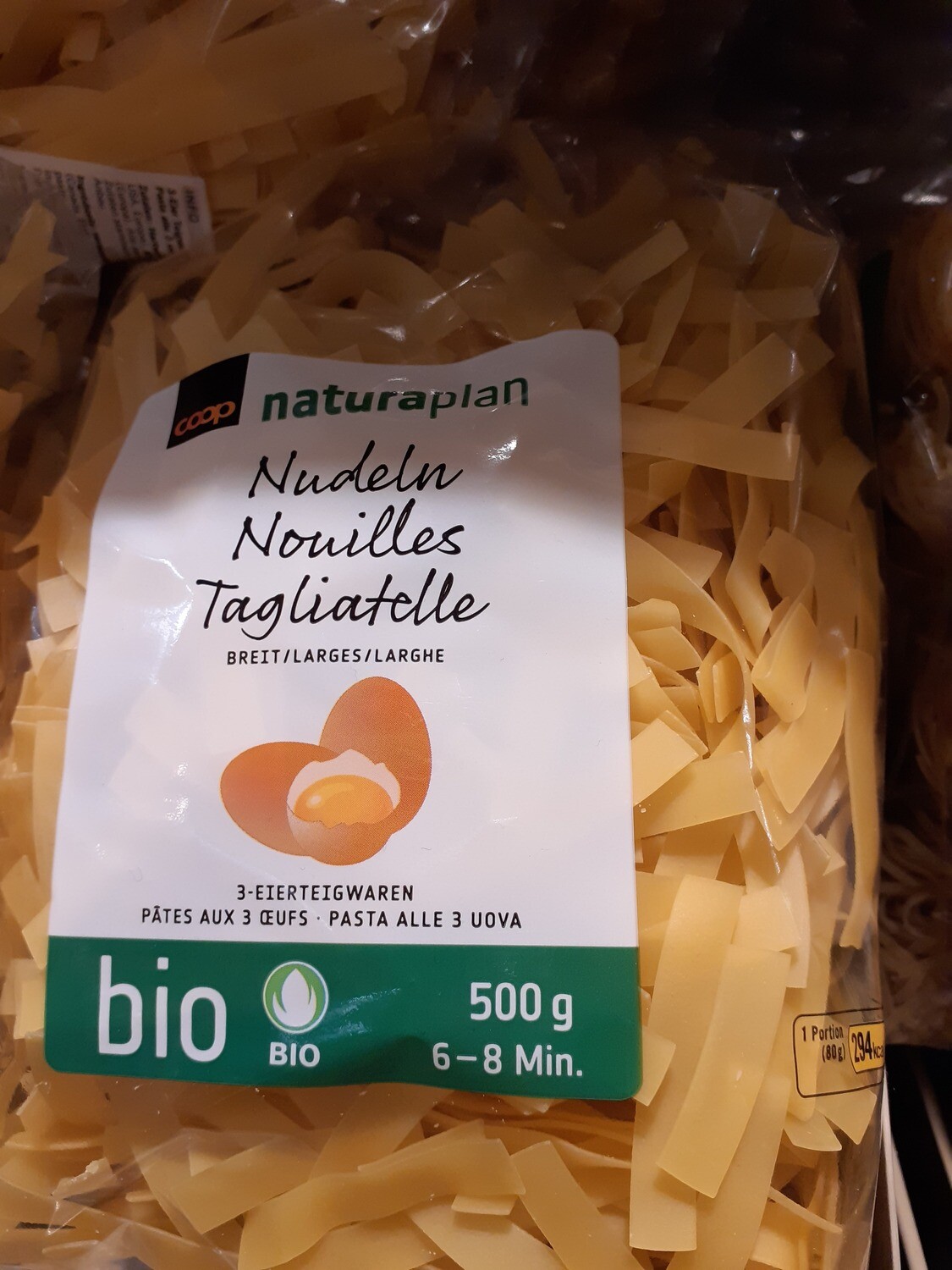 Naturaplan Nudeln larges 3-oeufs 1x500g
