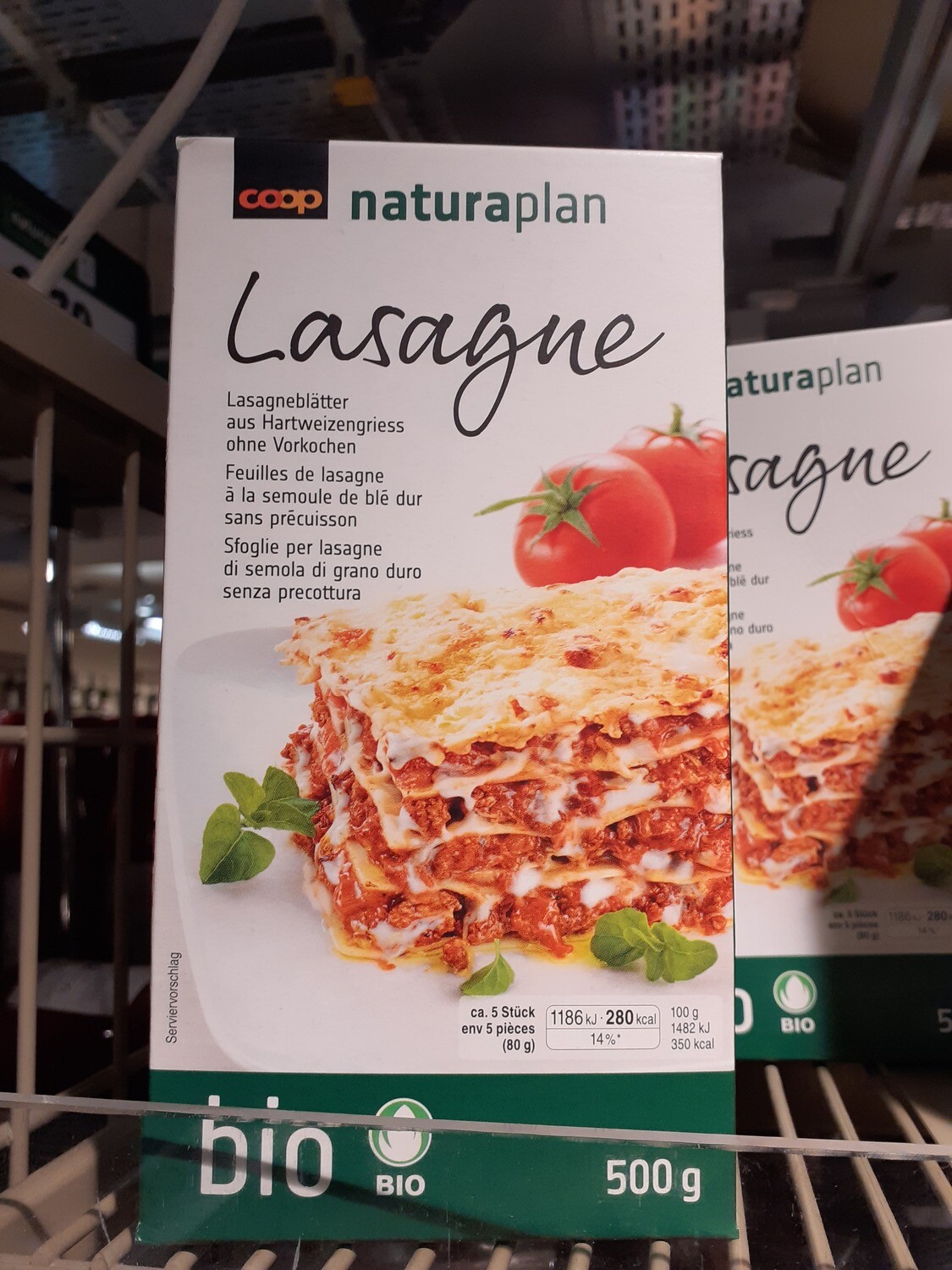 Naturaplan Bio Lasagne 1x500g