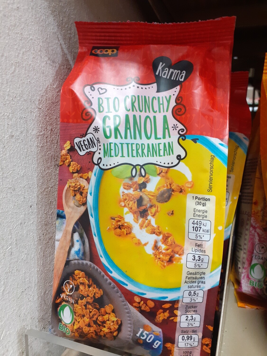 Karma Bio Granola Mediterranea 1x150g