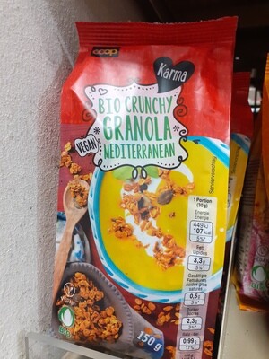 Karma Bio Granola Mediterranea 1x150g