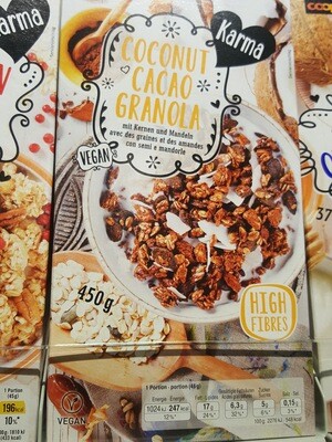 Karma Cacao Granola 1x450g
